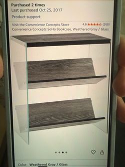 A single shelf part for a book case