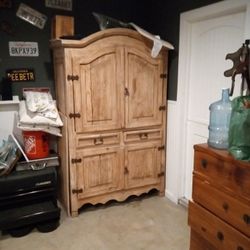 Solid Wood Armoire