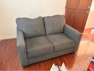 Gray Loveseat Couch