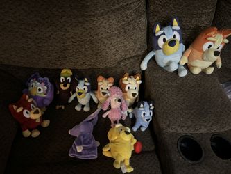 Bluey Plushies Bundle Lot 