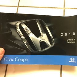 Book: Owner’s Manual For Honda