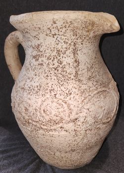 Roman pottery jug