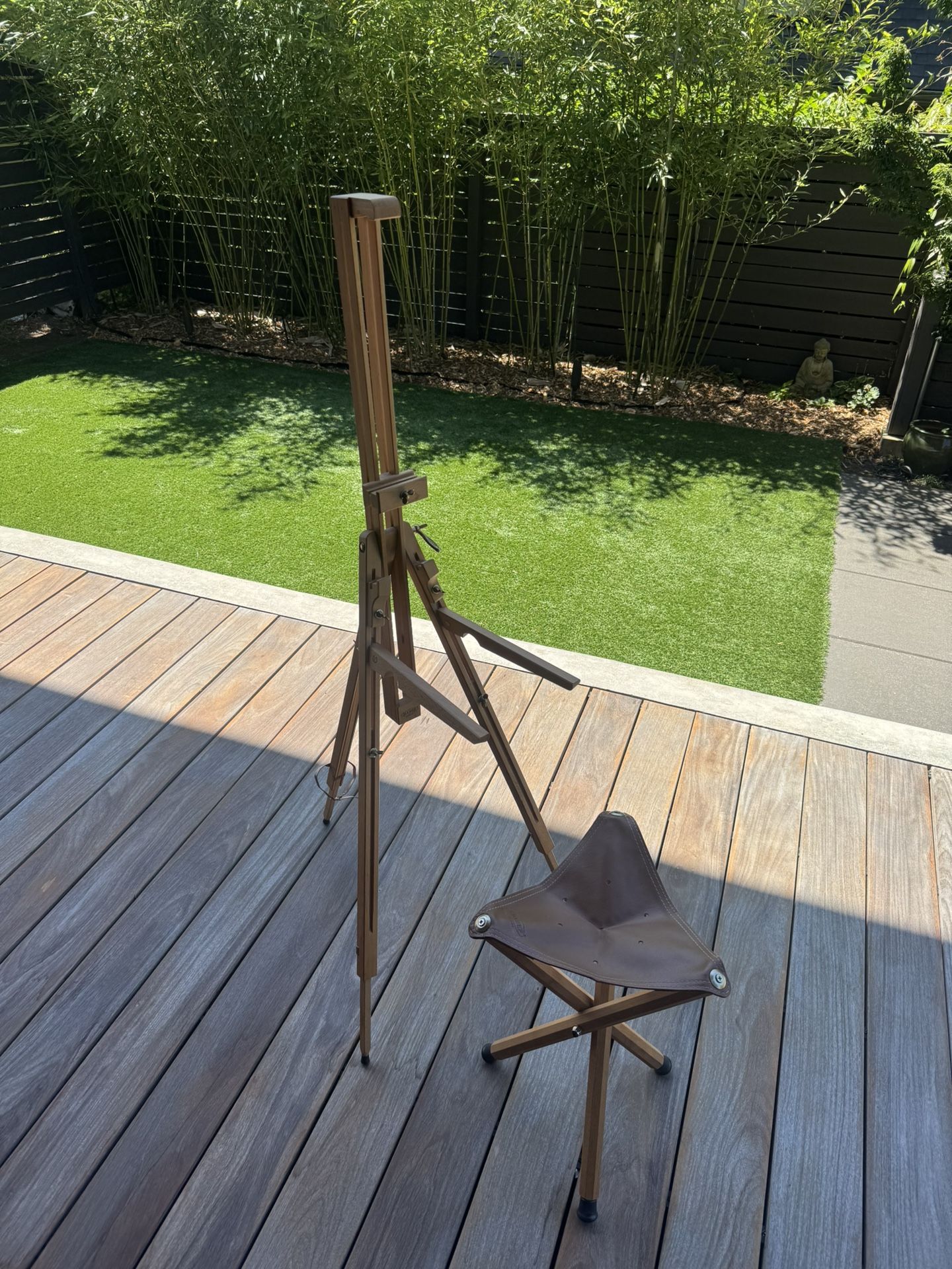 Mabel M27 Folding Easel And Mabel M39 Folding Stool
