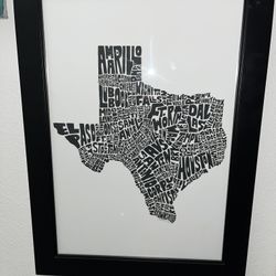Texas Framed Print