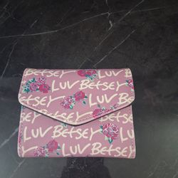 Bestey Johnson rose Wallet