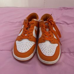 Orange Nike Dunks