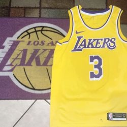 Los Angeles Lakers Anthony Davis NBA Swingman Icon Edition Jersey Adult Men’s Size Medium 