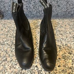 Men Folkorico Leather Boots