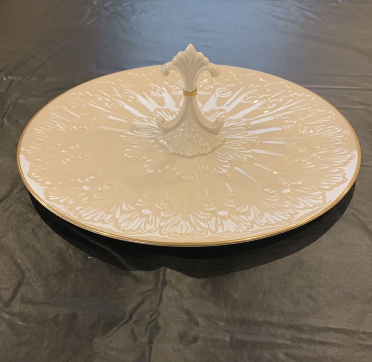 Lenox Beaumont 24k Rim Desert Platted