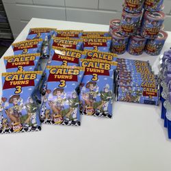 Toy Story Party Favors (chip bags, Hershey)
