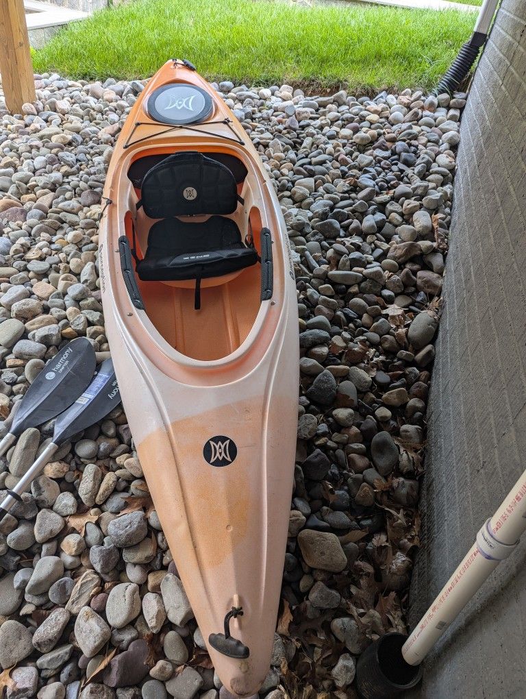 Perception Prodigy 10 Kayak Orange Sunset Fade
