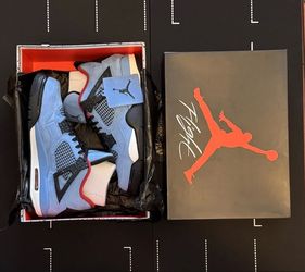 Jordan Retro 4 Travis Scott Cactus Jack size 8.5