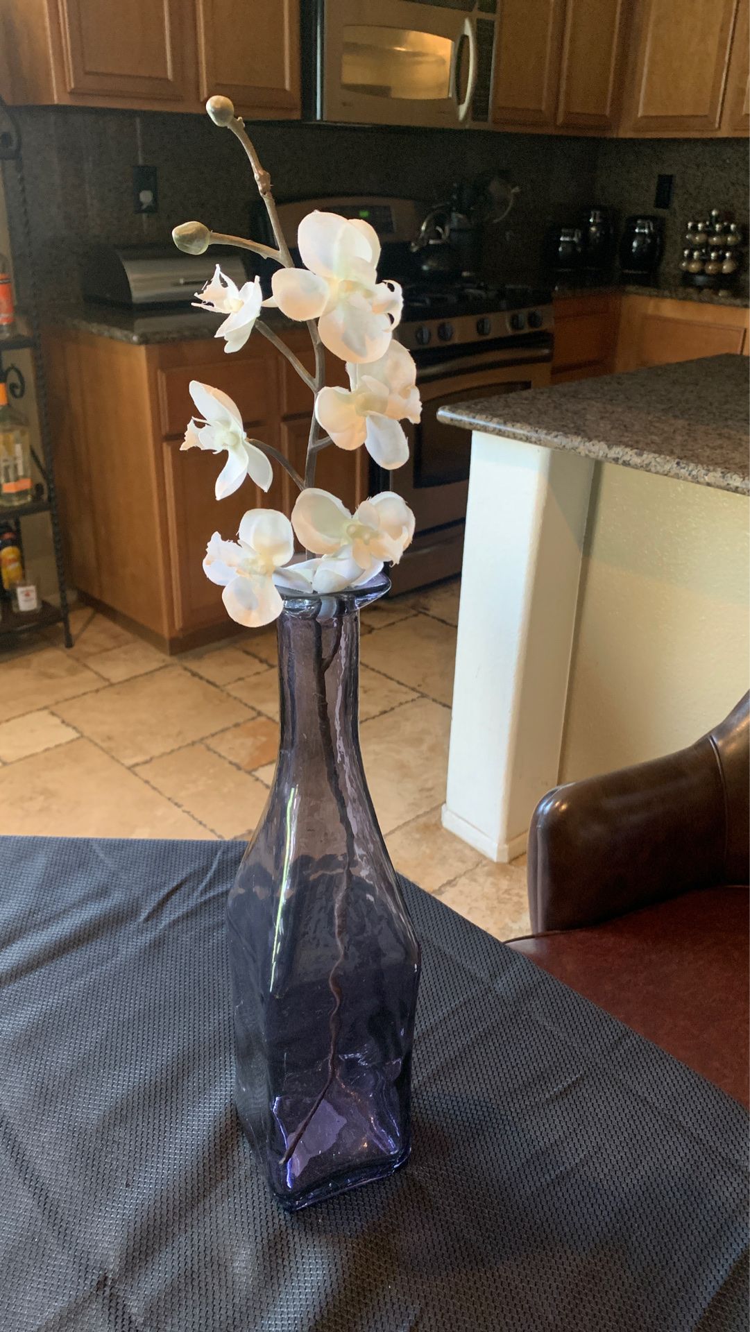 Flower vase Purple