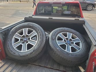 New Goodyear Tires & Rims (2015 - 2021 Ford F-150) 275/65/r18