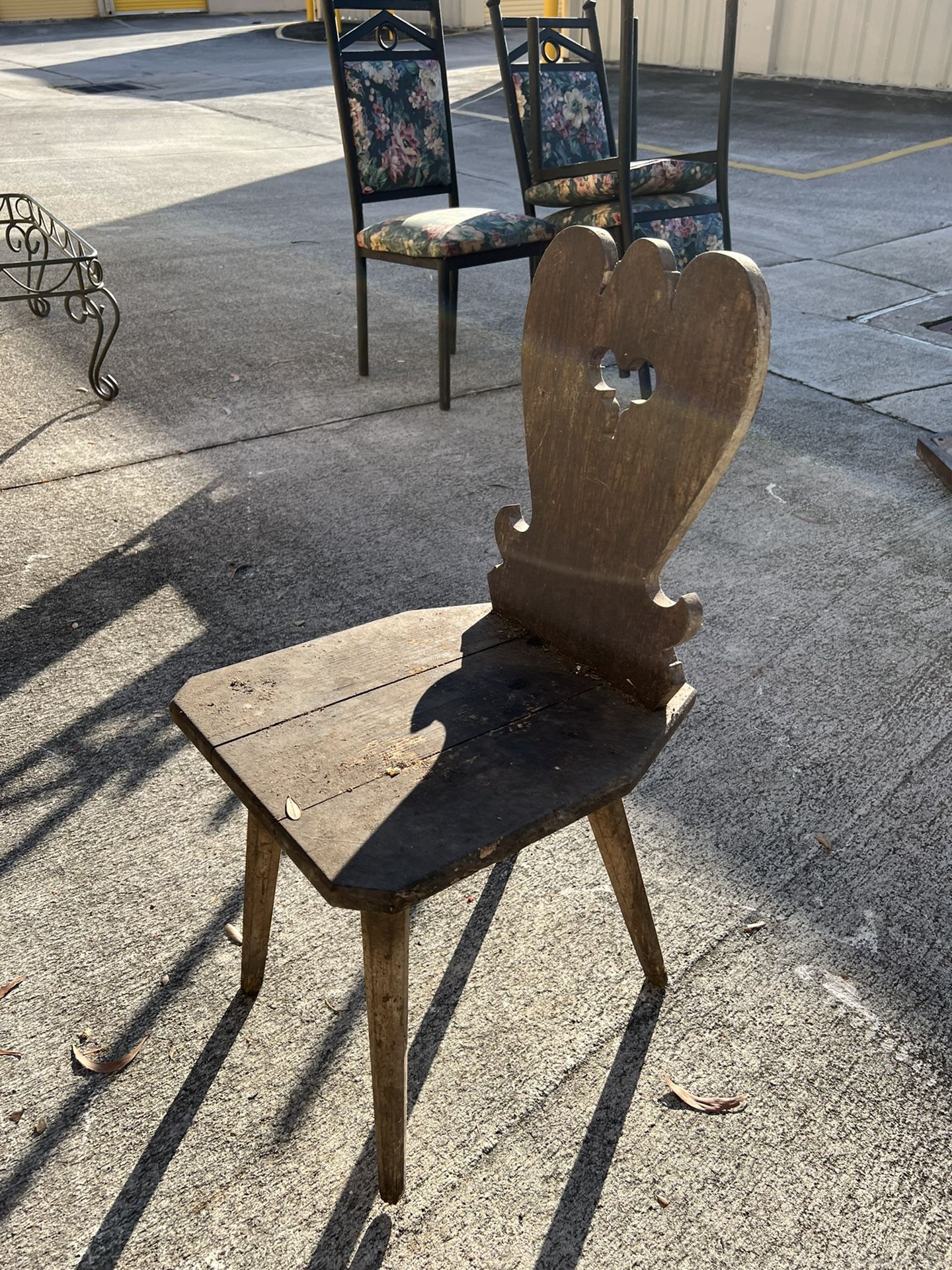 Antique Chair From Switzerland