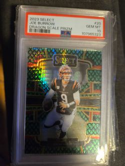Joe burrow snake skin psa 10