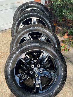 OEM Honda 18" wheels & tires