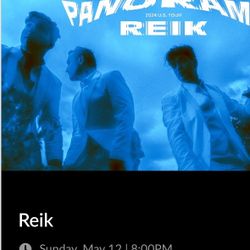 REIK Tickets At Hard ROCk 5/12/24