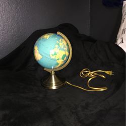 World Globe Lamp