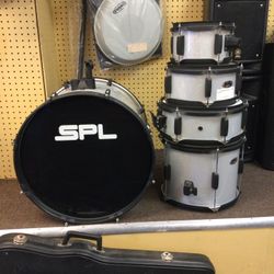 SPL 5-piece All-In-One Sound Percussion Drum Set As-is (No Stands/Drum Pedal Or Cymbals)