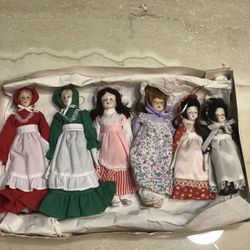 Vintage RUSS Porcelain Collectibles Dolls - Perfect Condition!!