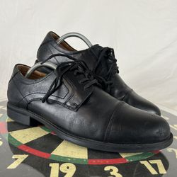 Florsheim Midtown Casual Dress Comfort Shoes Black Leather Ortholite Men’s 10 D