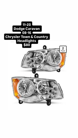 11-20 Dodge Caravan 08-16 Chrysler Town & Country Headlights $80