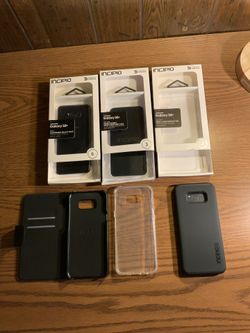 Incipio Samsung S8+ Phone Cases. 7 Dollars Each