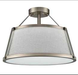 DANSEER Dimmable LED Drum Flush Mount Ceiling Light for Bedroom, Hallway, Living Room, Entryway Brand New still in the box A992