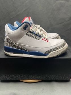 Men’s Jordan 3 True Blue - Size 8.5M