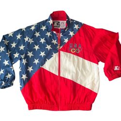 90s Starter USA Windbreaker 