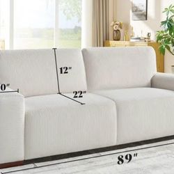 Corduroy Couch Sofa 3-seater