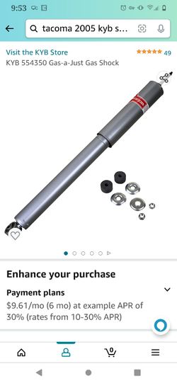 New FRONT  tacoma 2005 2006 2007 2008 2009 2010 2011 2012 kyb front struts (2)