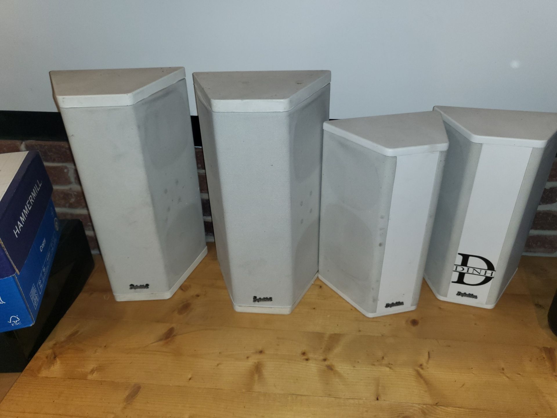 Definitive Tech BP-X Speakers + Bp-2x Speakers 