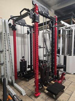 Vesta Fitness 3x3 1 Inch Hole Gym Equipment Exercise Workout Smith Machine Functional Trainer