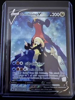 garchomp v pokemon card TG23/TG30 (Graded) Dragon / 200 / Basic Card Text Pokemon 2022 S9a Battle Region