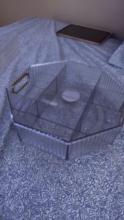 spinning vanity organizer