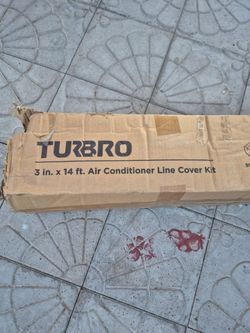 Air conditioner line cover