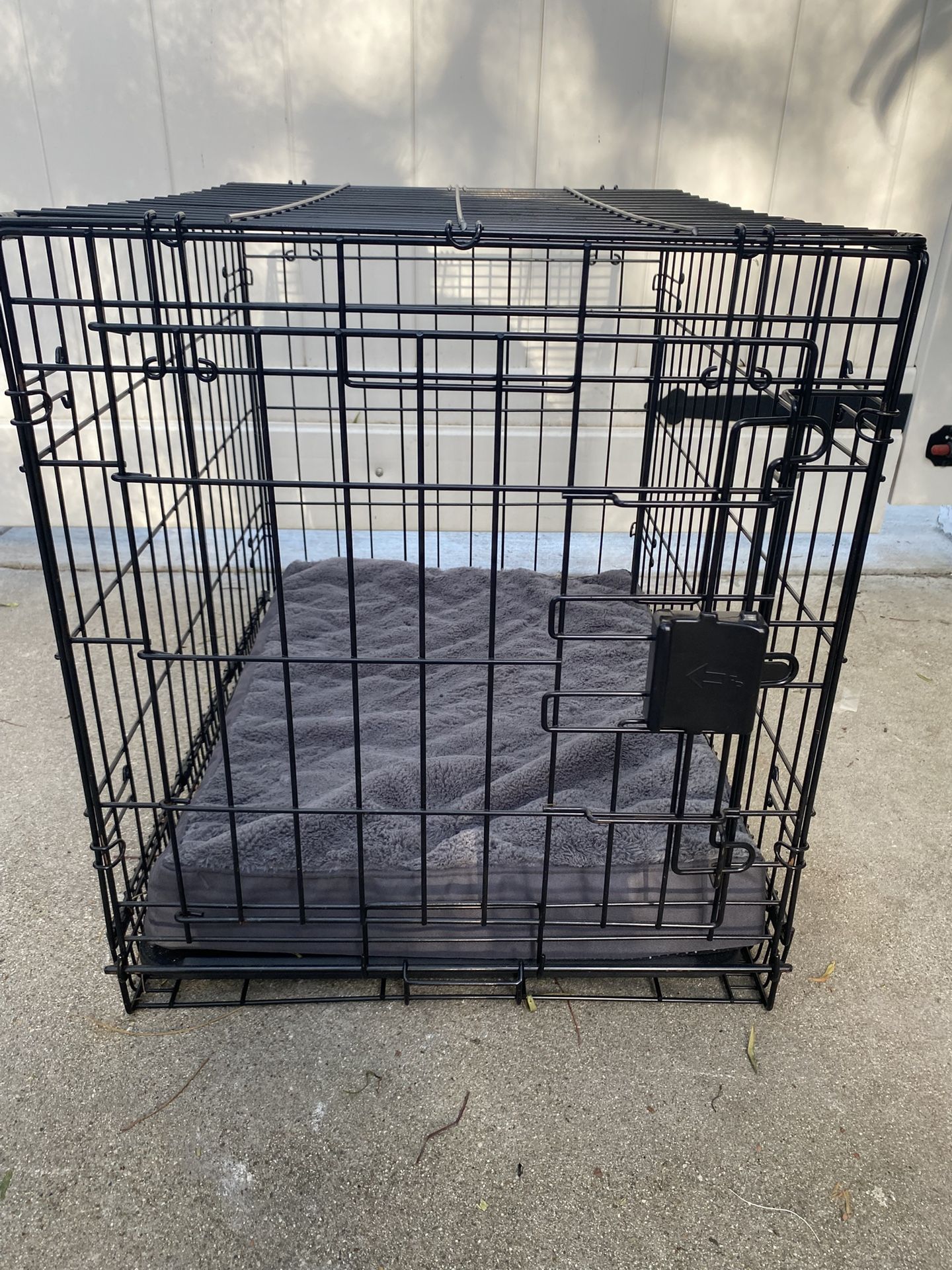 Small Folding Dog Crate W/Pad & Cover New
