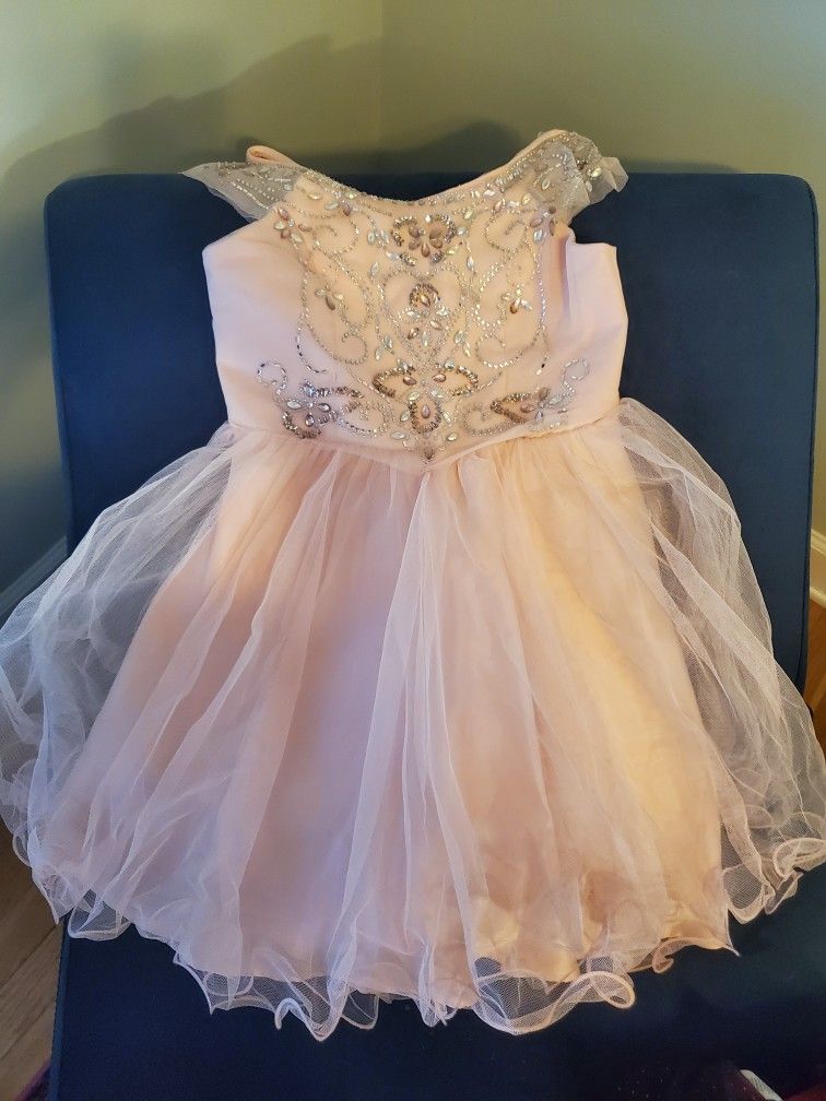 NWT Pink Violet Size 10 Girls Dress