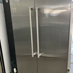Viking Professional Side X Side Built In 48” Refrigerator 