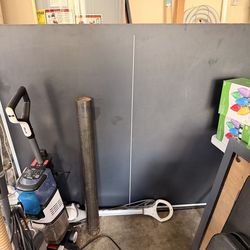 2 ping pong table plates with balls and paddles i cluded