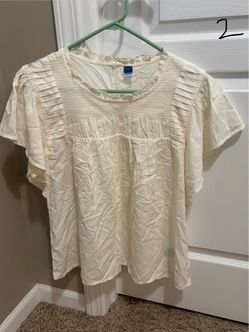 *NEW* Women’s Old Navy Short Sleeve Blouse-Size Large
