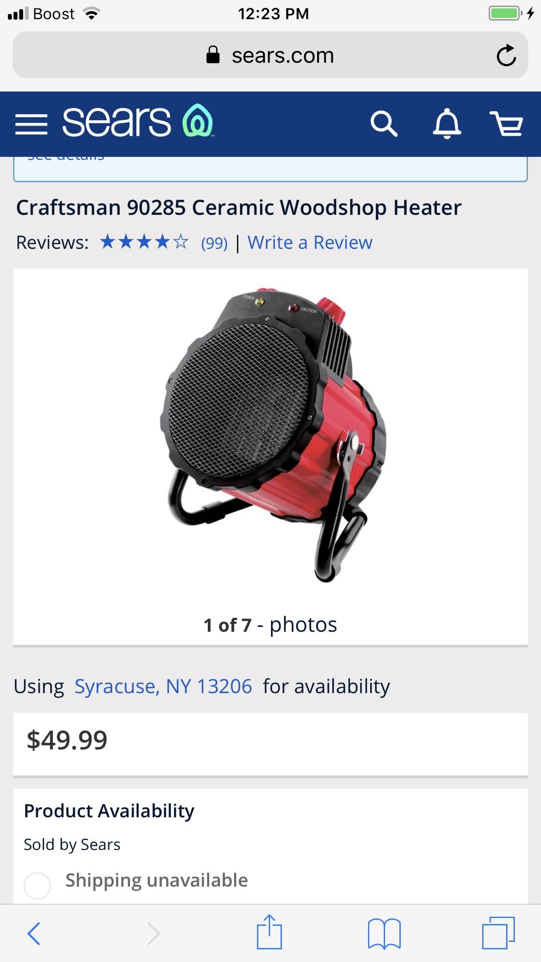Shop Heater