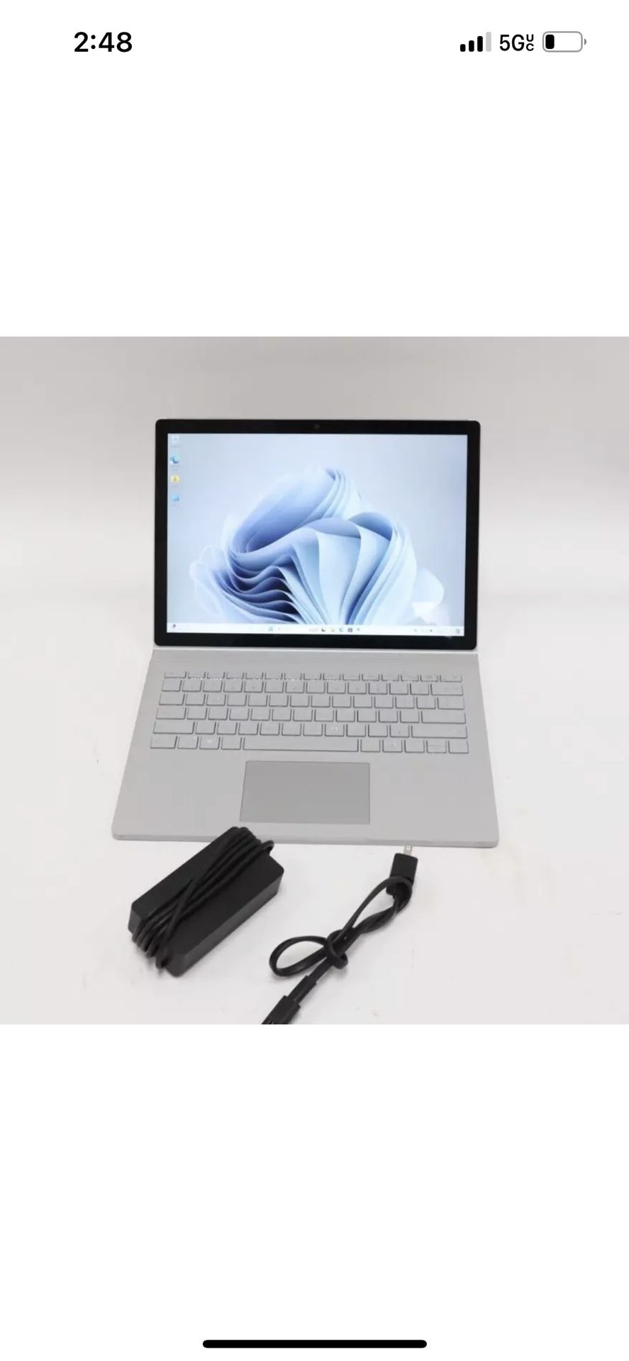 Microsoft Surface Book 3 1900 i7-1065G7 16GB RAM 256GB SSD NVIDIA GTX 1650 Max-Q