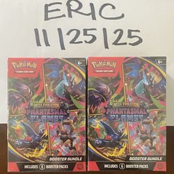 Pokémon Pokemon Mega Evolution Phantasmal Flames Booster Bundle Box