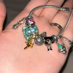 Pandora Bracelet With Disney Pandora Charms