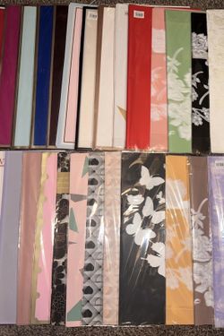 Papel Koreano $4 Por Docena $7 Por Uno