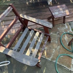Old Wood Chairs 