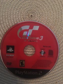 Sony PlayStation ps2 gran turismo 3